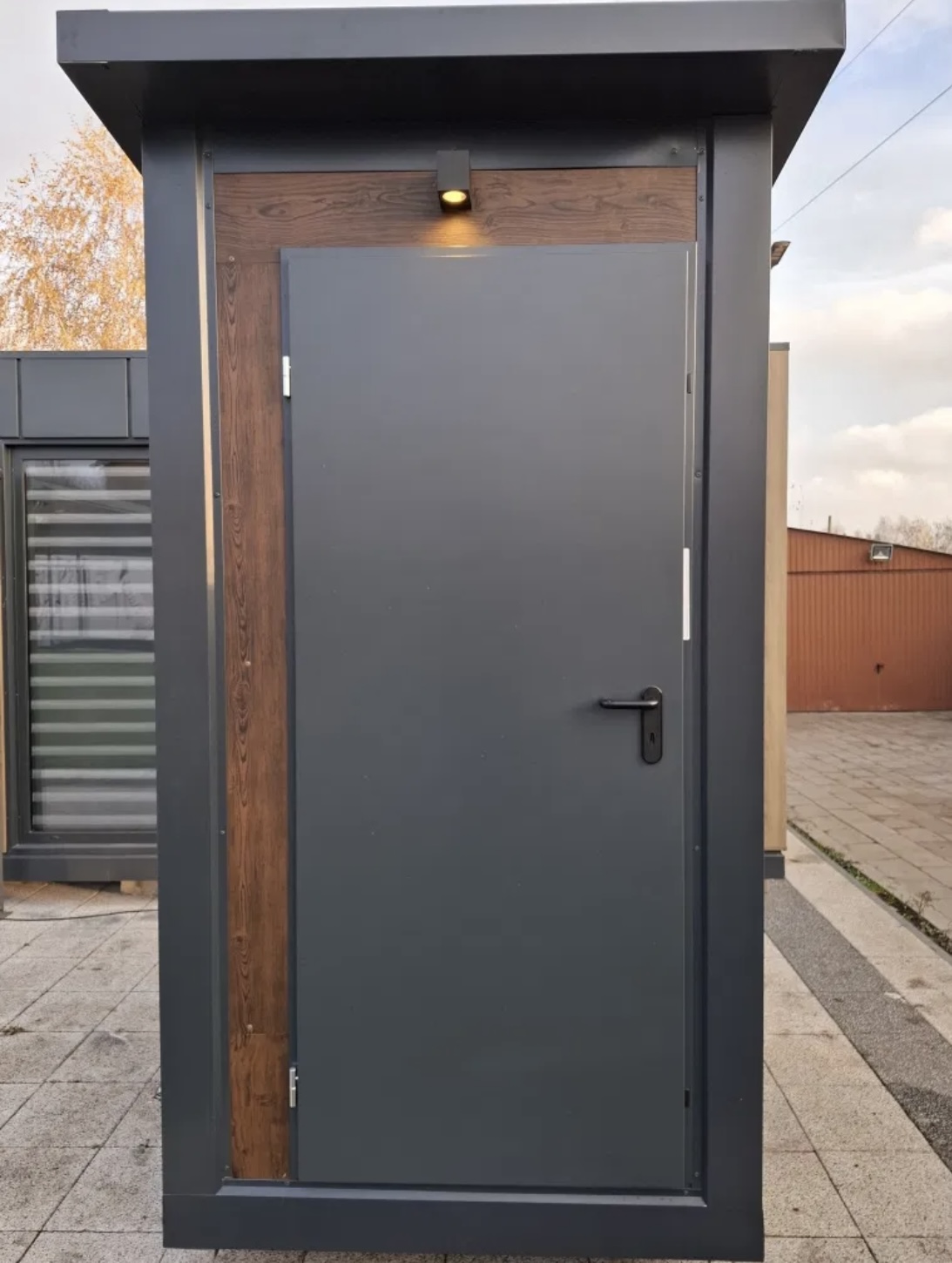 Toilet container
