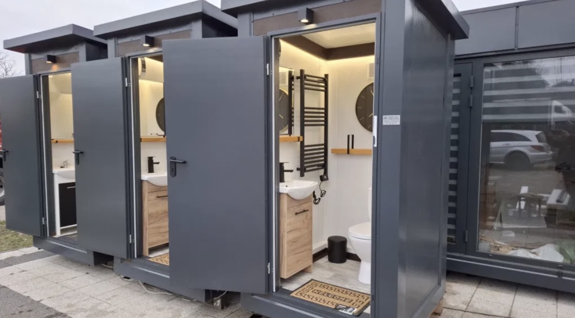 Toilet container